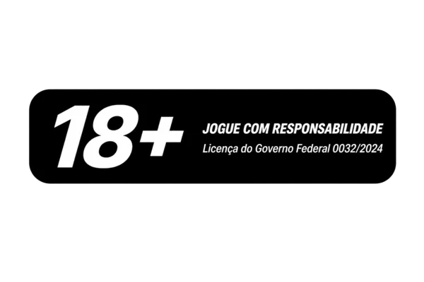 18+ Jogue com responsabilidade. Licença do Governo Federal 0032/2024